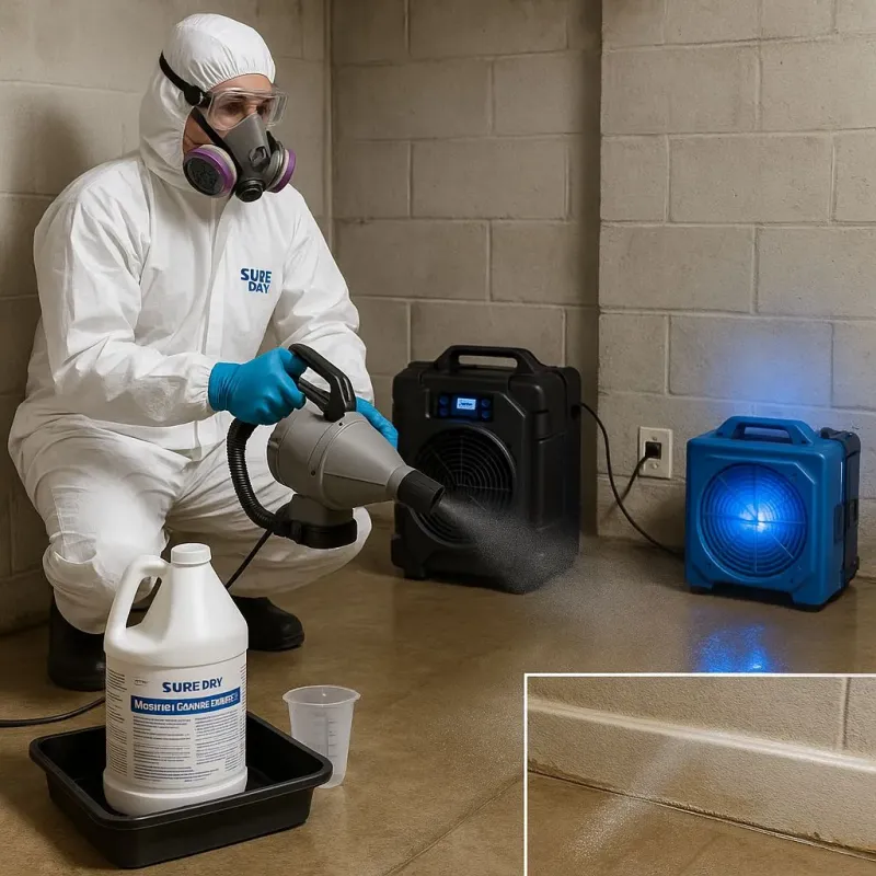 Sanitization and Odor Removal process in Hopkinton, NH