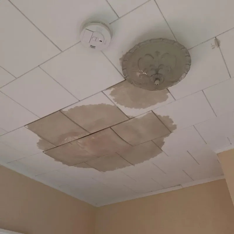 Ceiling Water Damage Repair in Hopkinton, NH